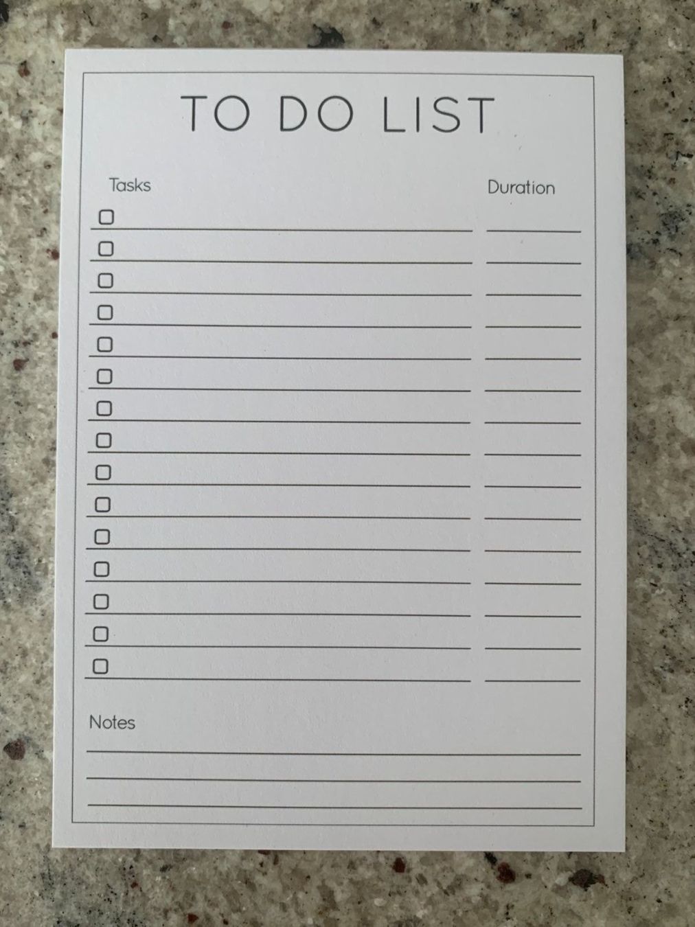 Blocchi: Bloc-notes To Do List neuf, 10.4 x 14.7 cm – Nuovo e nell'imballaggio originale da Genève venduto da sunsustains