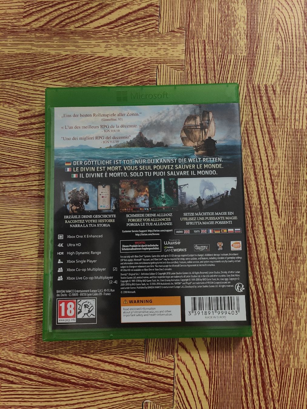 Giochi: Divinity Original Sin 2 Definitive Edition – Usato da Liestal venduto da bebbi1989 1