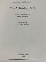 Imre Reiner - "Mein Eigentum" - 1985