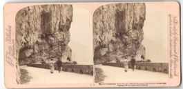 Stereo-Fotografie Flüelen, teil der Axe