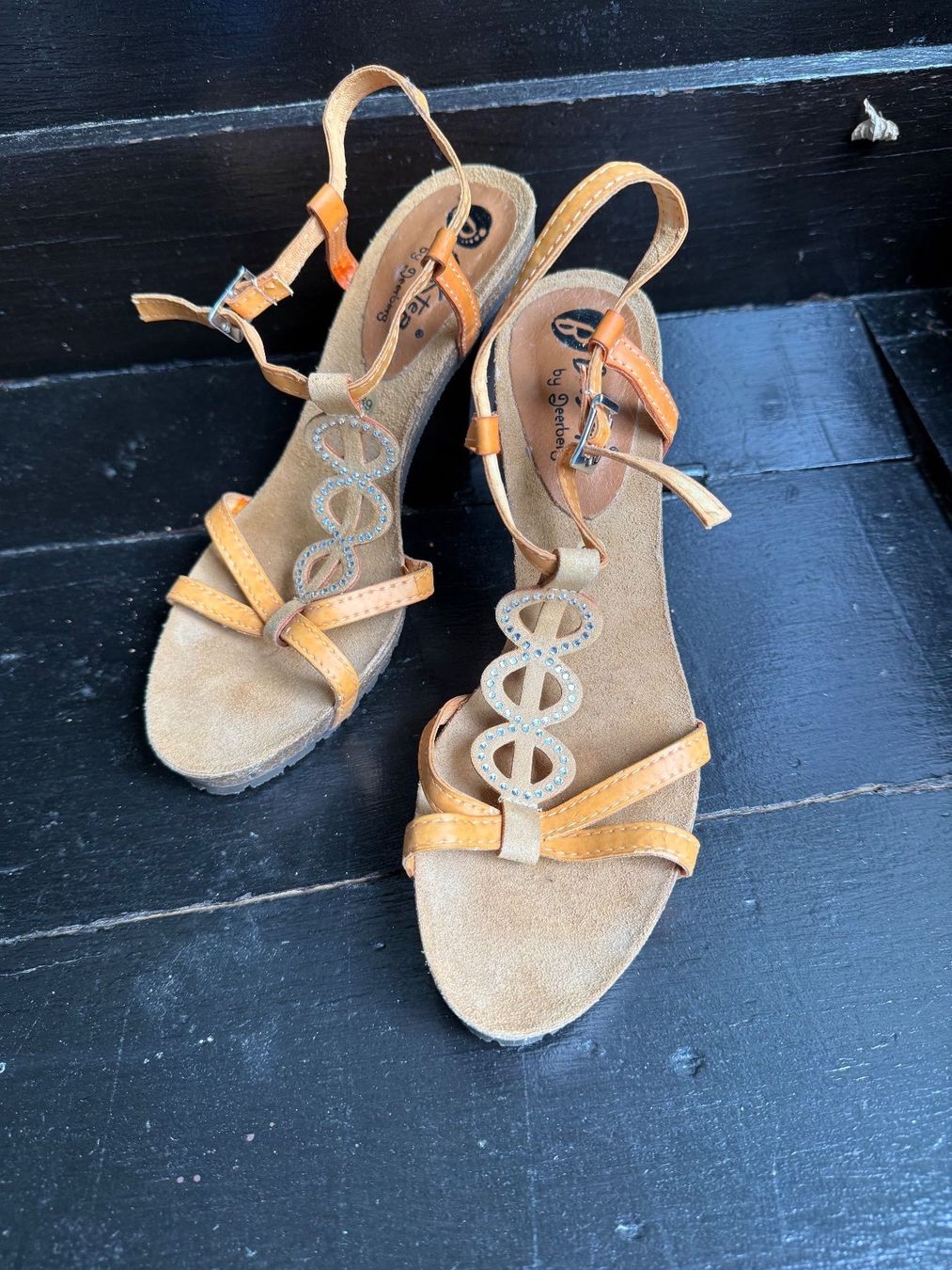 Scarpe da donna: Elegante Sandalen mit Absatz - Gr. 39 – Usato da Kirchdorf AG venduto da sauglatt01