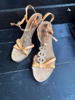Elegante Sandalen mit Absatz - Gr. 39