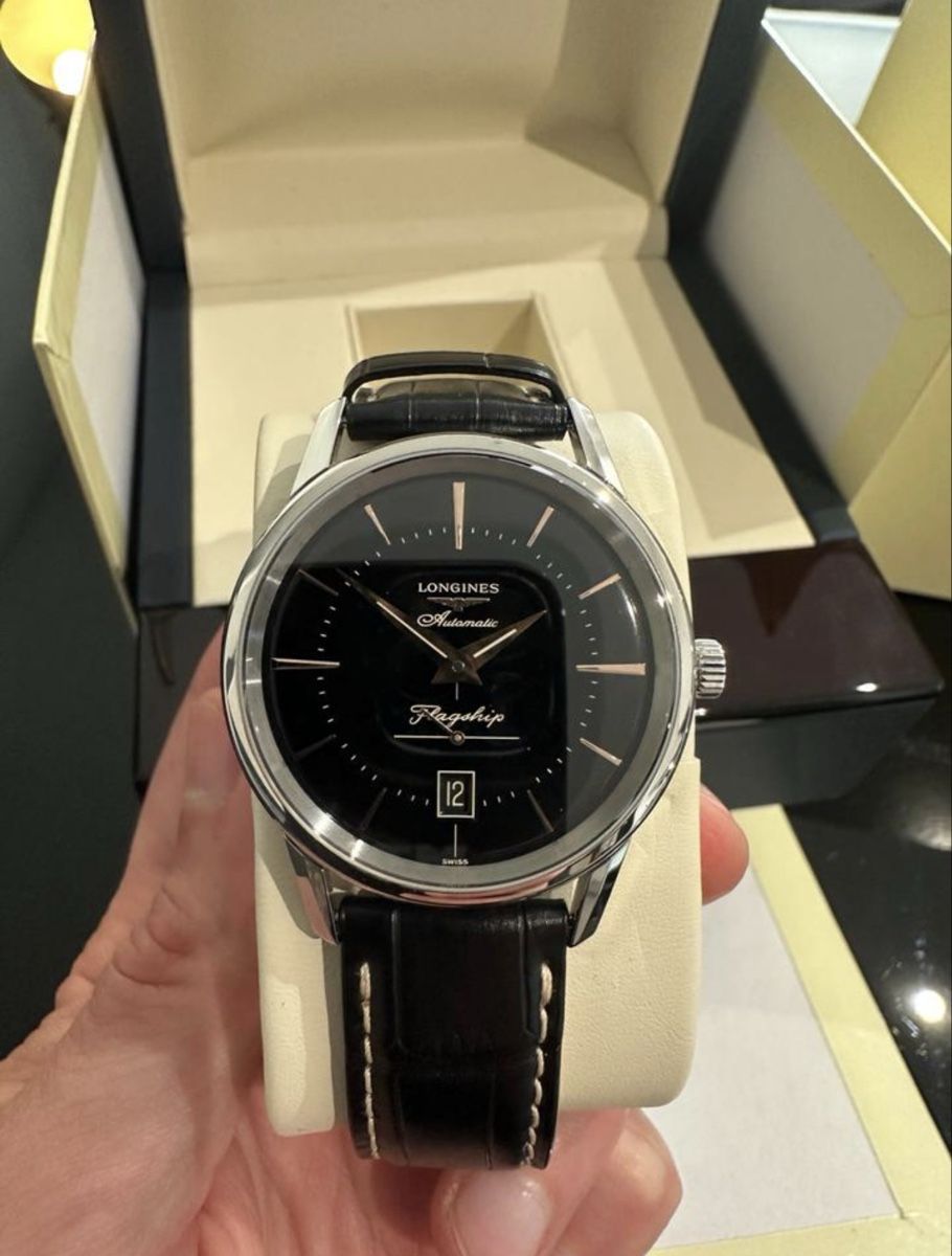 Longines Orologi: Longines Flagship Heritage automatic Set complet Neuf – Nuovo e nell'imballaggio originale da Romont FR venduto da tar_9s66 1