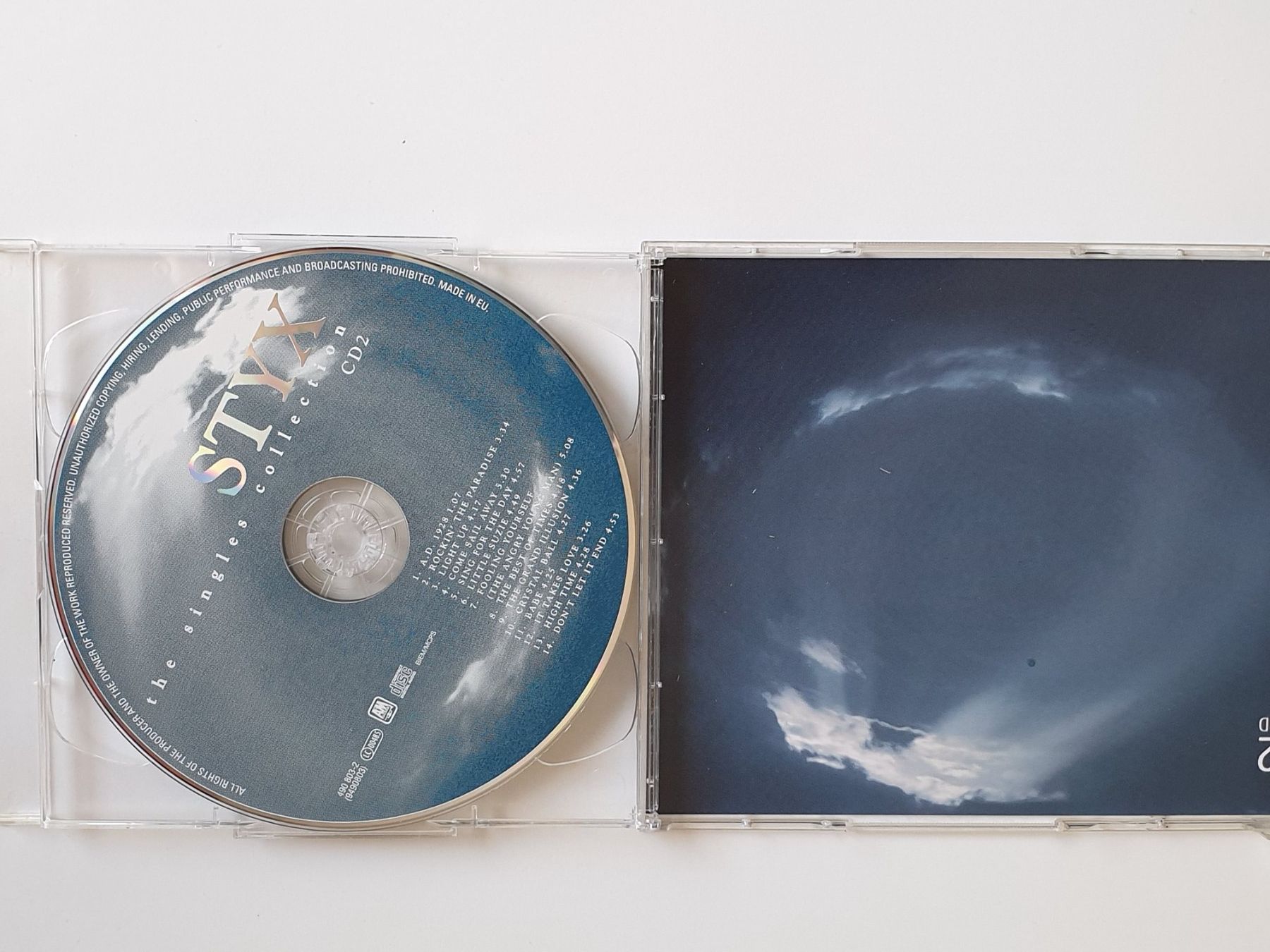 CD: Doppel-CD "The Singles Collection" von Styx – Usato da Uster venduto da Andreas7 2