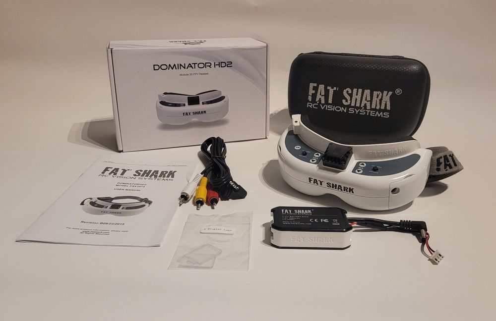 Fat Shark Dominator HD2 FPV Videobrille Goggles (Gebraucht) in Stäfa ...