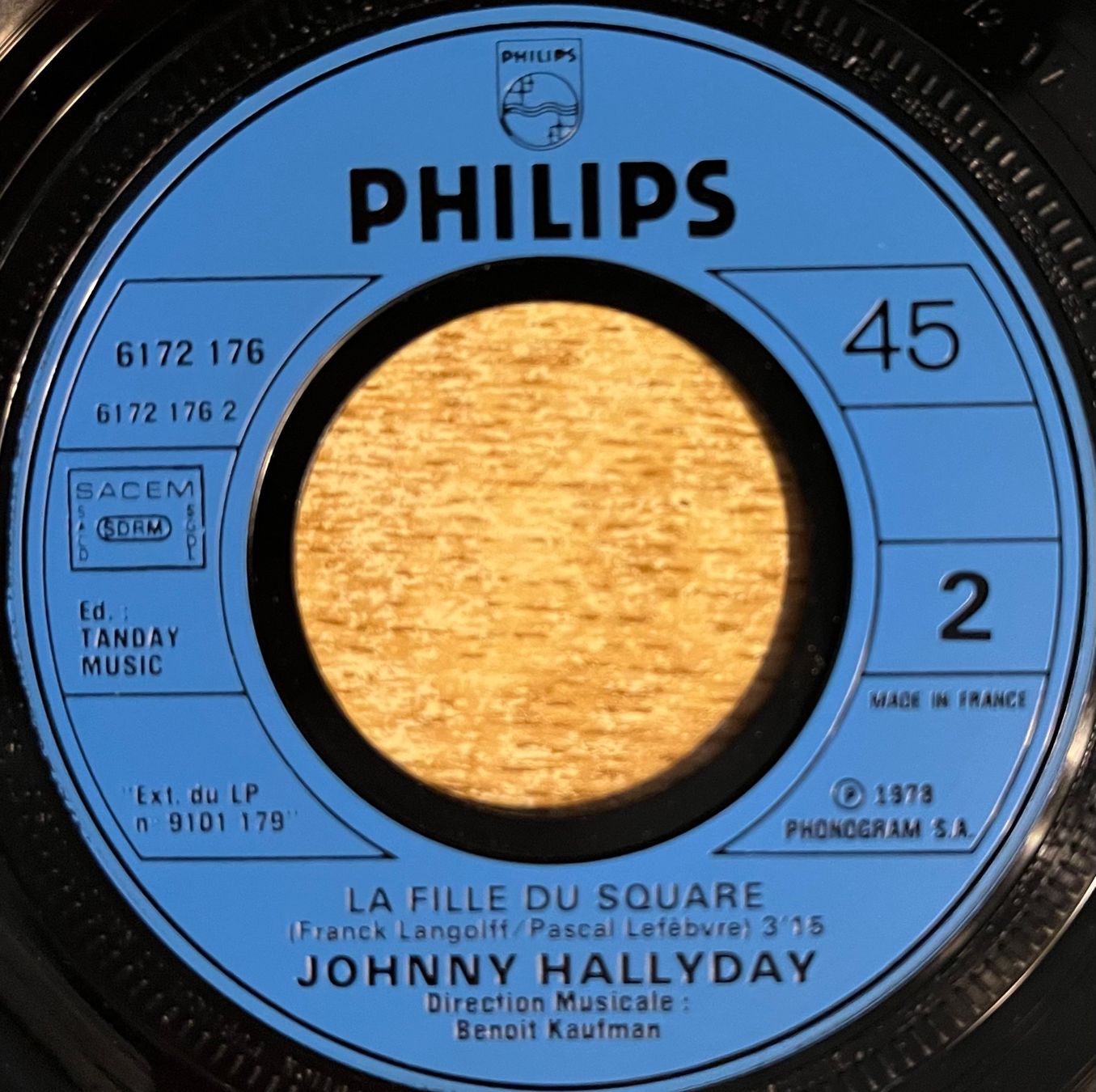 Schallplatten: JOHNNY HALLYDAY - REVOILÀ MA SOLITUDE – Gebraucht aus Bussigny von vinyl-pas-cher 3