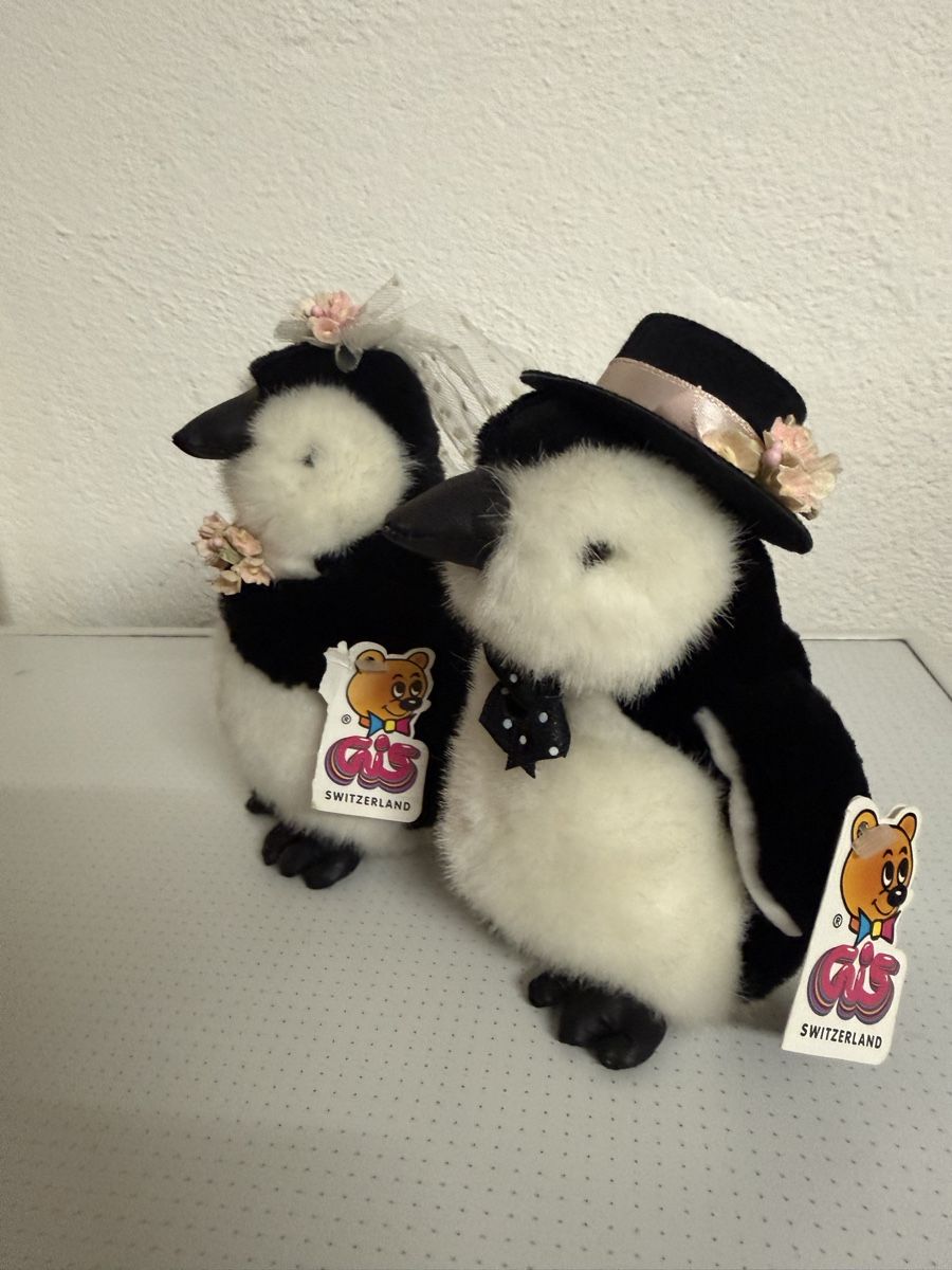 Giocattoli: Peluche pinguini sposini – Usato da Roveredo GR venduto da ang_cc9l 1