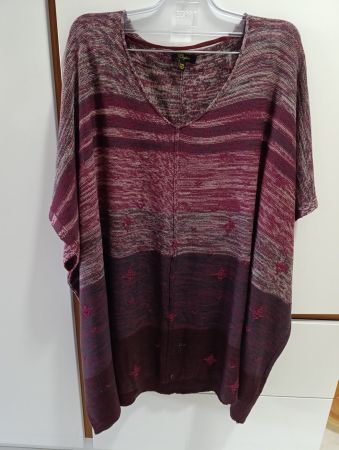 Poncho femme