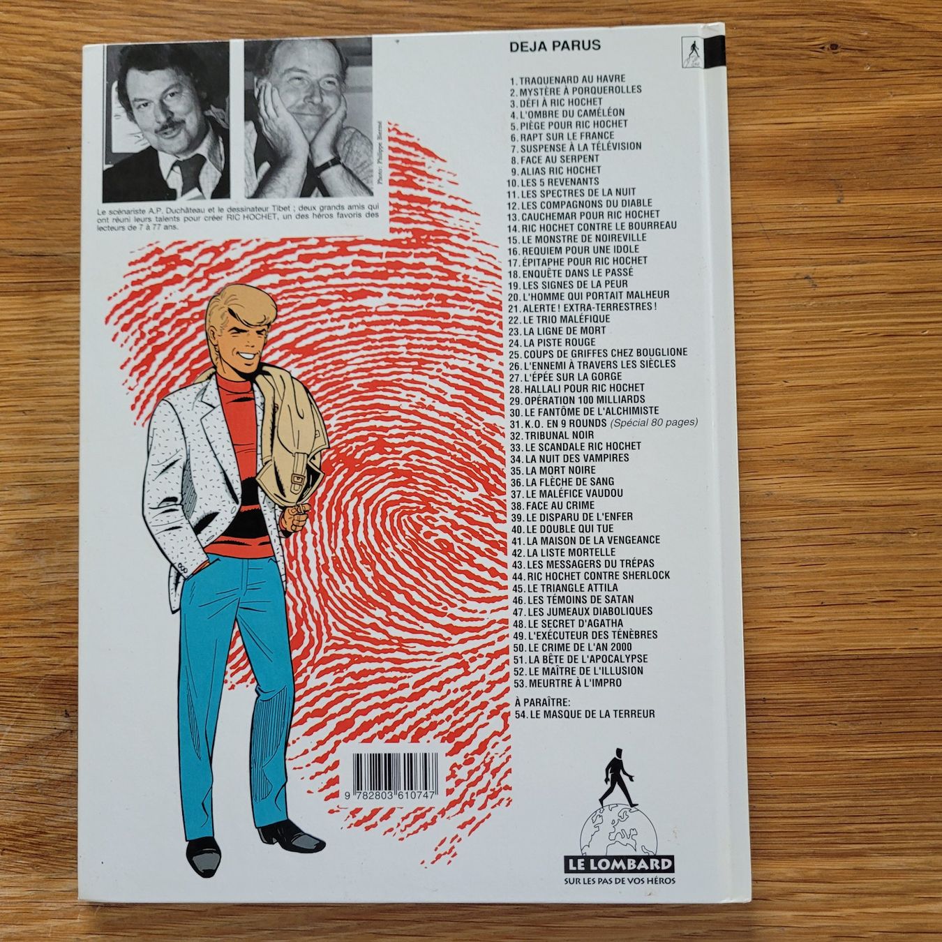 Fumetti: BD EO Cotée Ric Hochet 53. Meurtre à L'impro – Usato da Biel/Bienne venduto da Destockweb 5