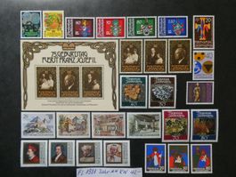 FL 1981 Jahr postfrisch unter 10% Katalog!!