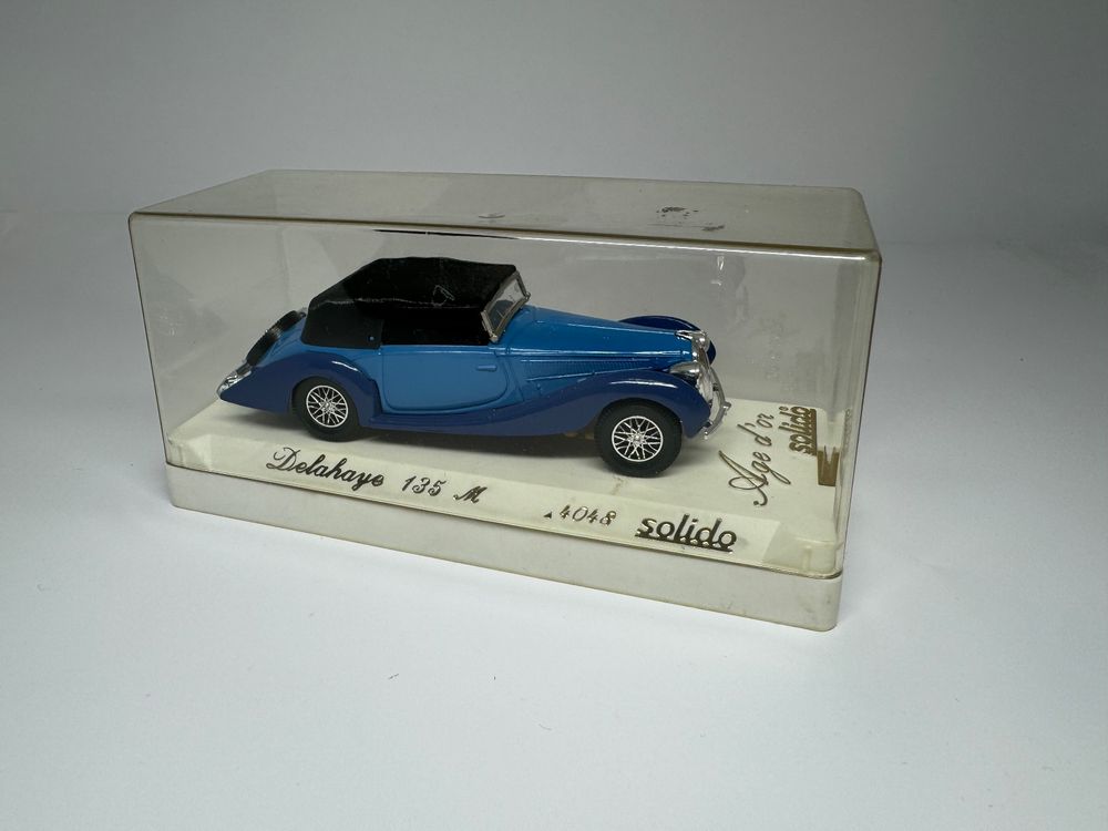 Solido Âge D'Or N°4043 - Cadillac Police 1/43 - 1930 - Avec Boîte - France