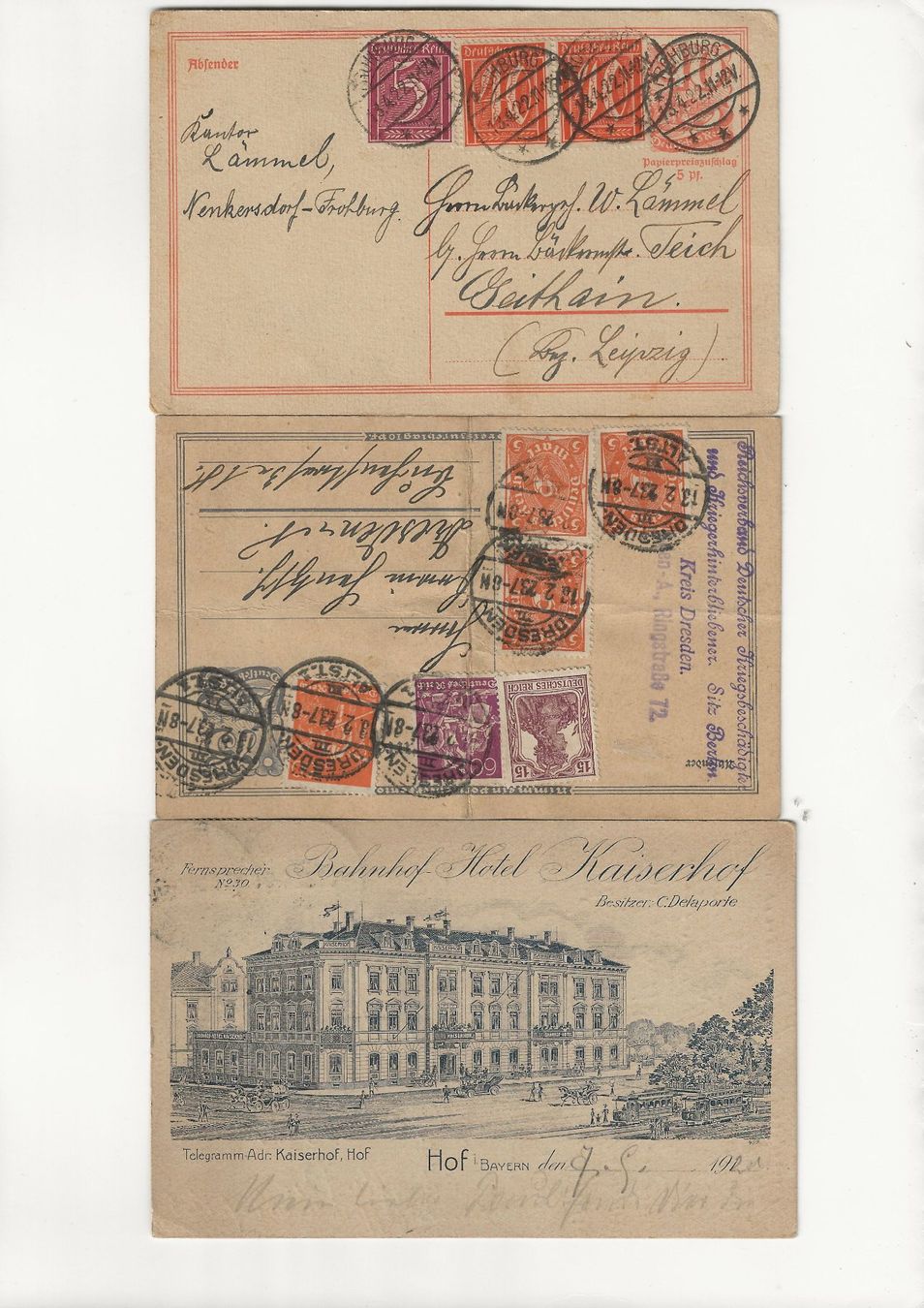 Cartes postales: alte Postkarten aus Deutschland – D'occasion à Gretzenbach par Grezzo 4
