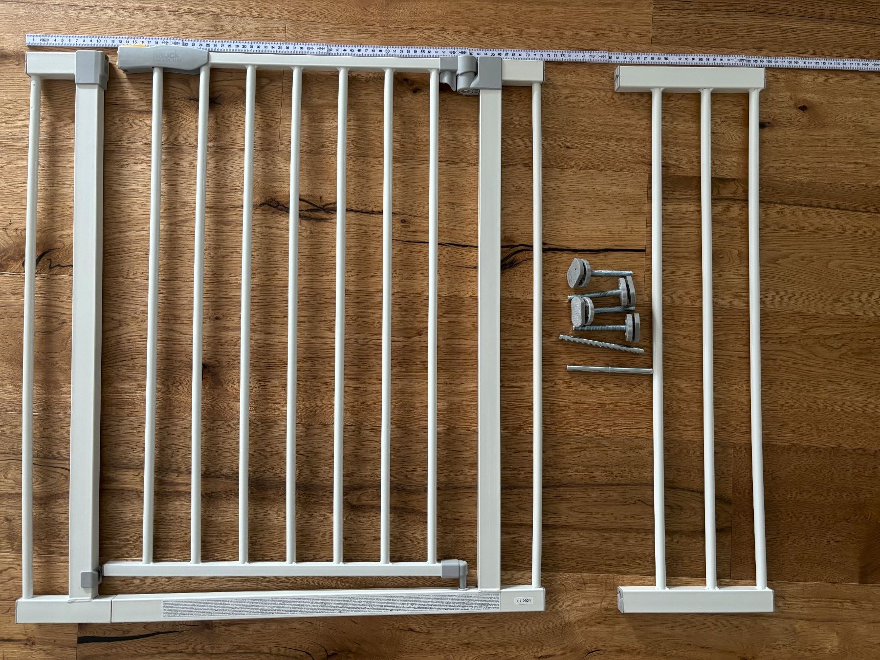 Tutto per la sicurezza: Hauck Treppenschutzgitter inkl. Verlängerung – Usato da Mels venduto da Szimi 1