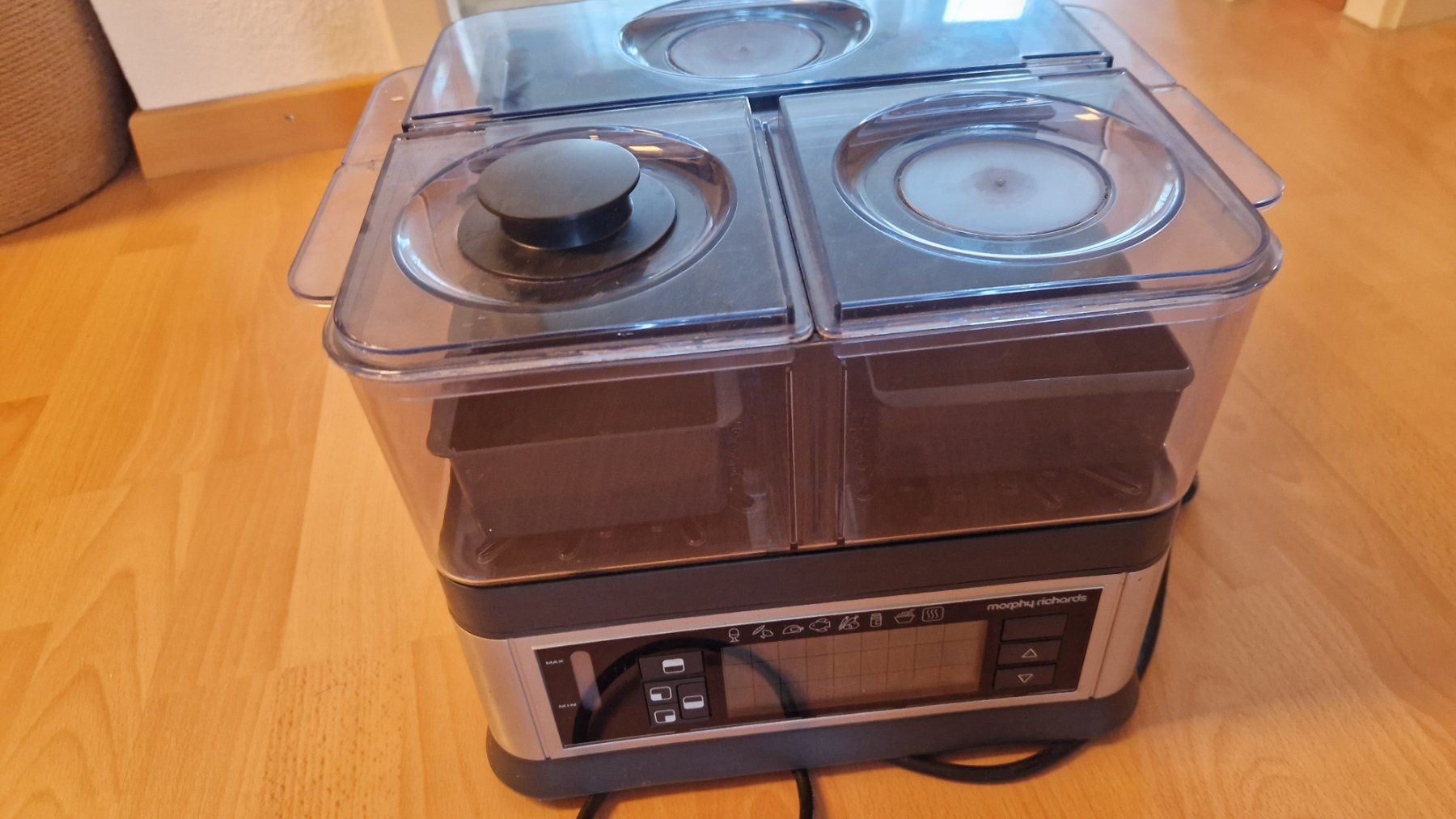 Küchengeräte: Morphy Richards Dampfgarer mit Display – Gebraucht aus Zürich von Korhal 2