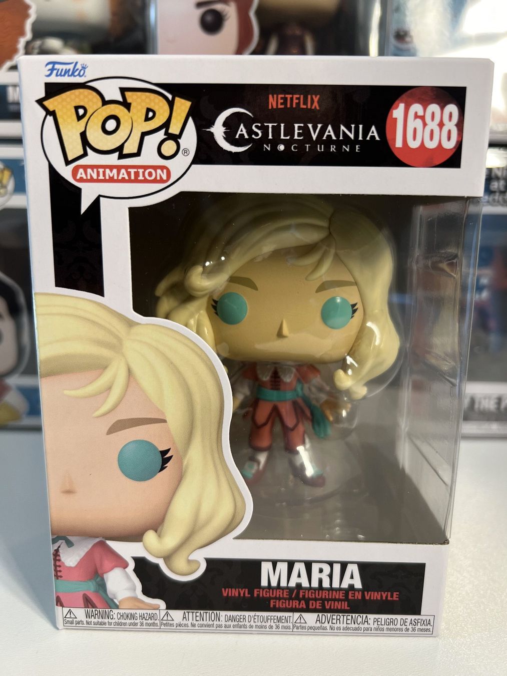 Funko Statuette: Funko POP! Animation Castlevania Nocturne Maria – Nuovo e nell'imballaggio originale da Le Mouret venduto da perfectbijou