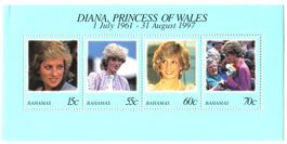 Block "Lady Diana". Bahamas