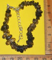 Armband C-840 – Rauchquarz – Grössenverstellbar