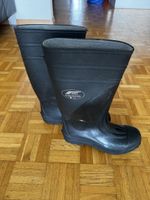 Schwarze Sicherheits-Gummistiefel, Top Zustand!