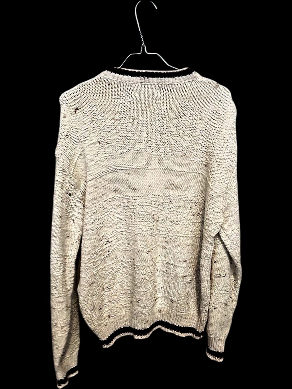 Maglioni & Felpe: Shenandoah Cremefarbener Strickpullover mit Hirschmotiv - – Usato da Zug venduto da vinokilo 5