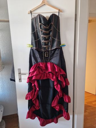 Corsage Kleid - Unikat! Fasnacht, Mottoparty, Top Zustand!