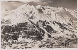 0089  Postkarte / Ansichtskarte - Davos Weissfluhjoch Strela