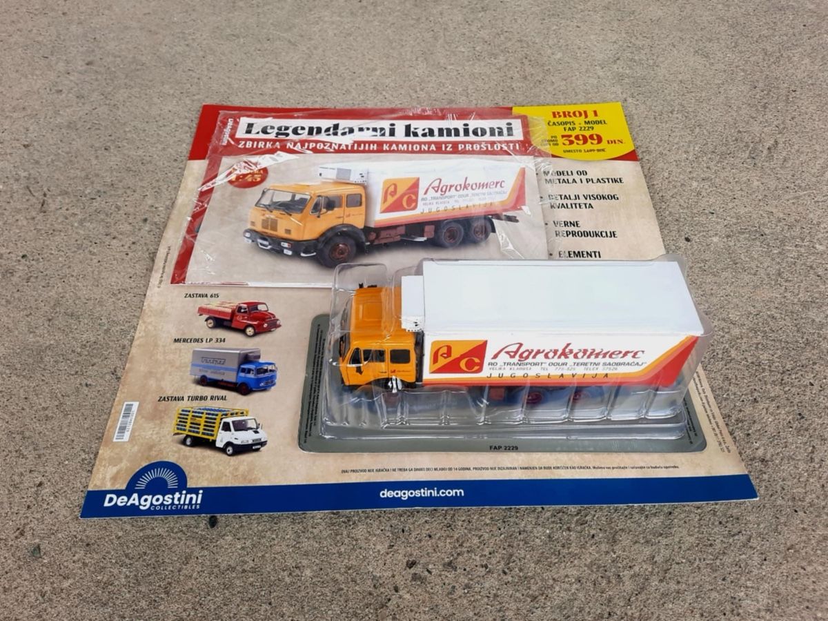 Modellautos: FAP 2229 1:43 – Neu und originalverpackt aus Belp von be3027 1