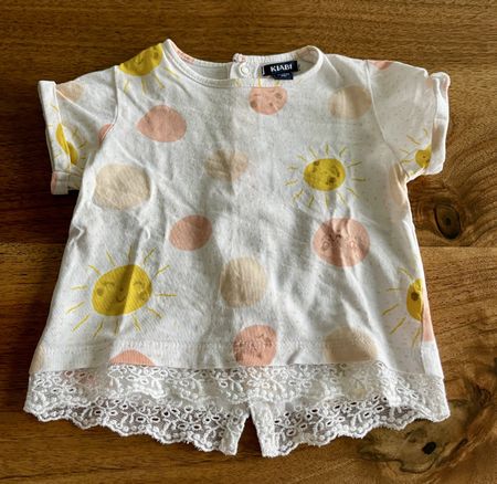 Süsses KIABI Sonnen-Shirt Gr. 6M (63-69)