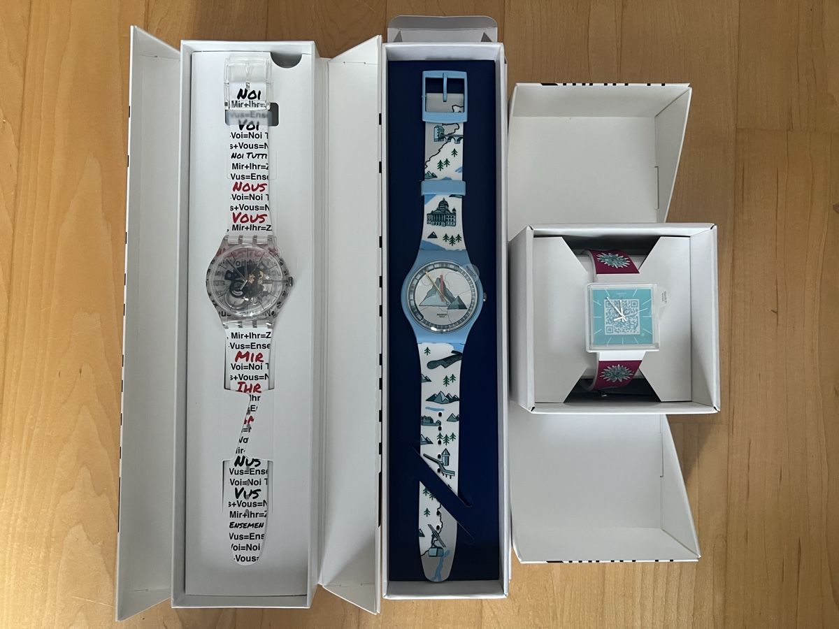 Swatch Orologi: Swatch Uhren – Nuovo e nell'imballaggio originale da Bellmund venduto da casianna 1