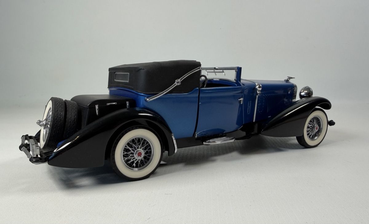 Franklin Mint Modellini d'auto: Franklin Mint 1933 Duesenberg J Cabriolet 1:24 – Usato da Rombach venduto da vir_2dsd 2