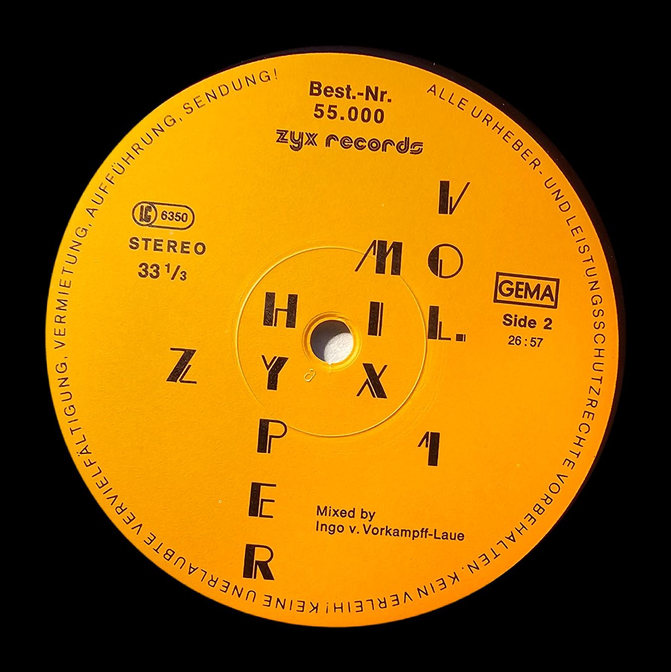 Dischi in vinile: Various ‎– ZYX Hyper Mix Vol. 1 – Usato da Wahlen b. Laufen venduto da Cg10 3