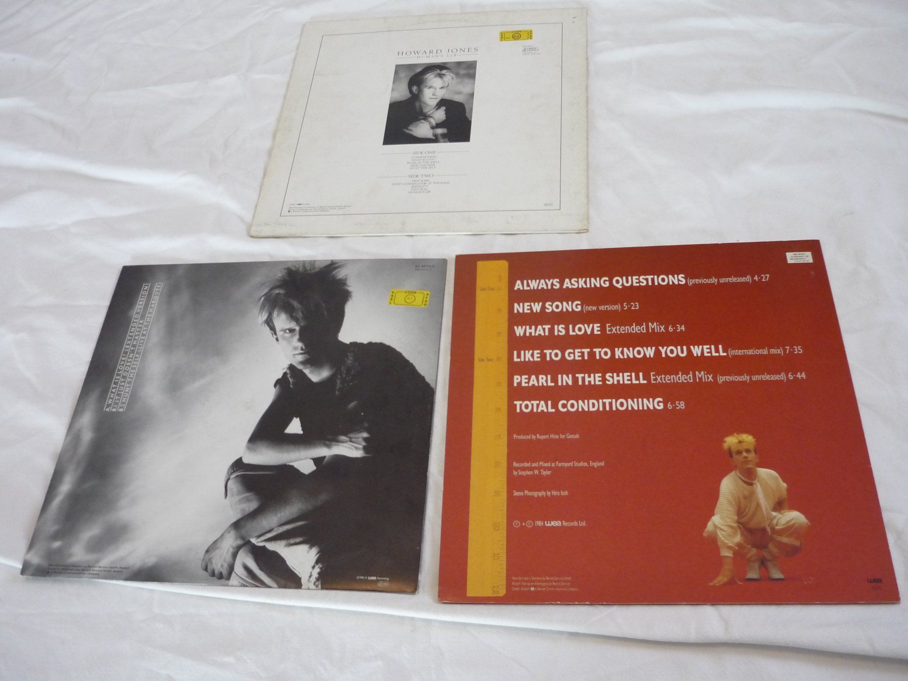 Dischi in vinile: 3x Vinyl Howard Jones  - 80s Pop – Usato da Beringen venduto da Flatretriever 1