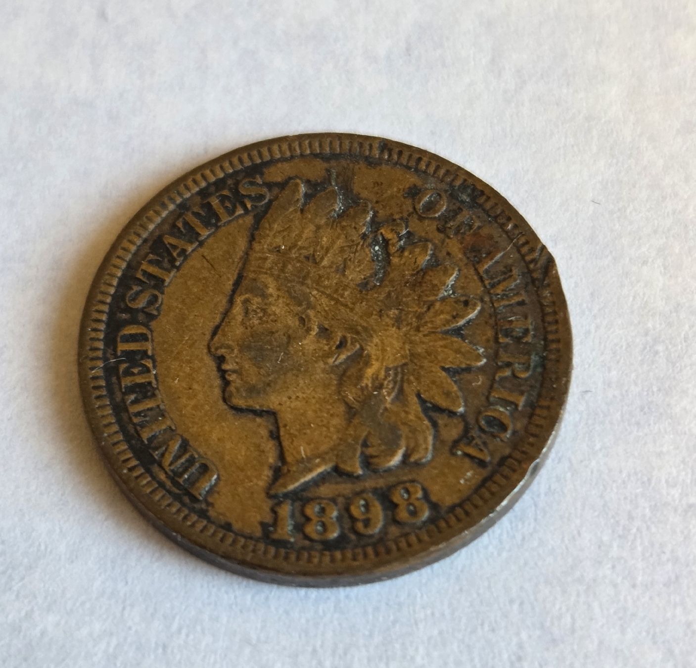 Tutti le monete: USA Indian Head Cent 1898 Ein-Cent-Münze.. – Usato da Stans venduto da Ducati16 3