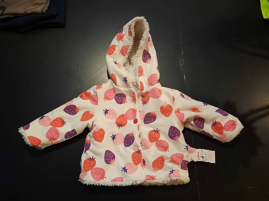 Jacken & Mäntel: Veste moumoute 1 an reversible Catimini – Gebraucht aus Vevey von gui_9x5l 2