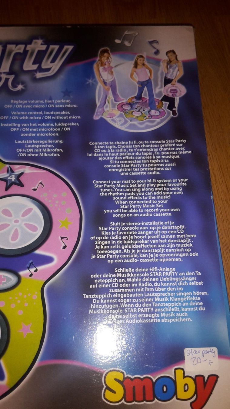 Giochi: Star Party dancer – Usato da Spiegel b. Bern venduto da Flamingo07 2