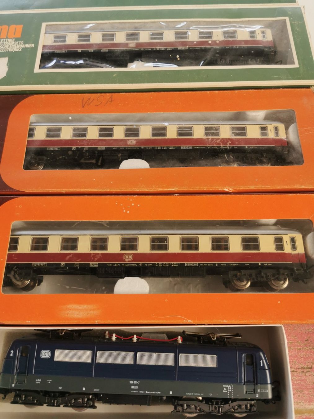 Lima Modellini di ferrovie: Lima DB Zug 5 Teilig – Usato da Waltenschwil venduto da Nitsud 2