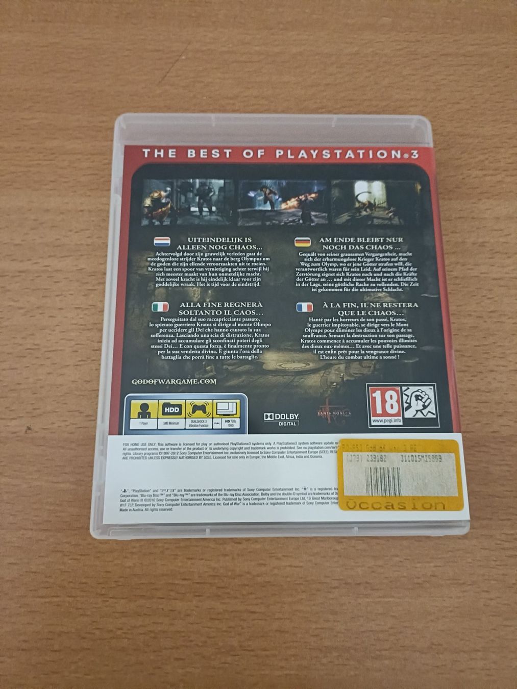 Spiele: God of War 3 – Gebraucht aus Köniz von Gamecollect 2