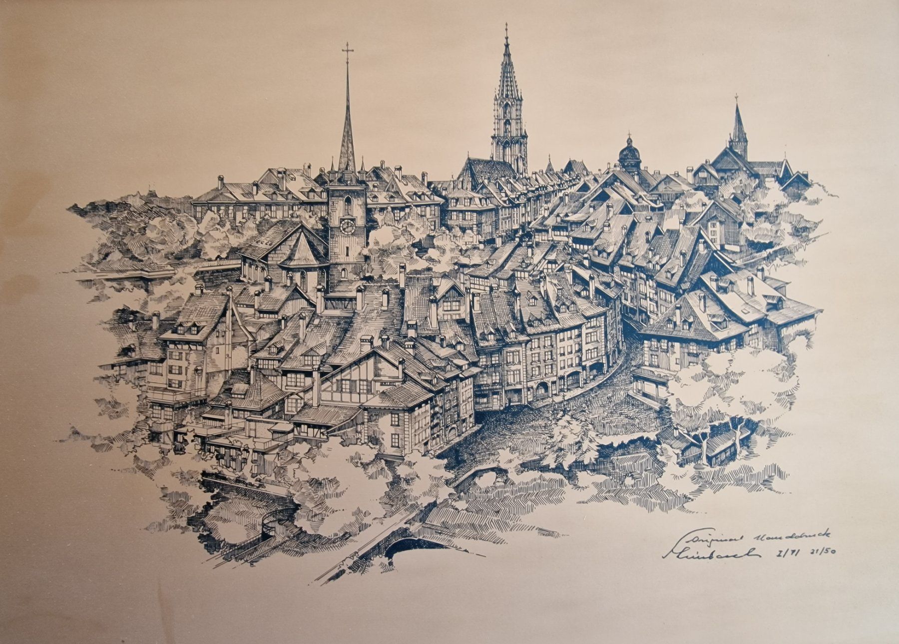 Foto & Immagini: Stadt Bern   -   "Metall"-Bild   -   anschauen! – Usato da Röthenbach i. E. venduto da Heureka5 1