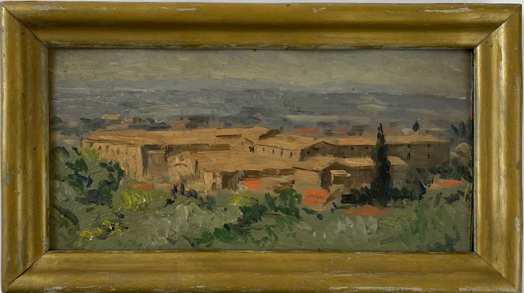 Dipinti: Italienisches Kloster in Landschaft – Usato da Basel venduto da bigmbh