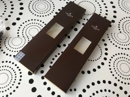 2x PATEK PHILIPPE ORIG. - WATCH CASE ETUI TRANSPORT CARTON !