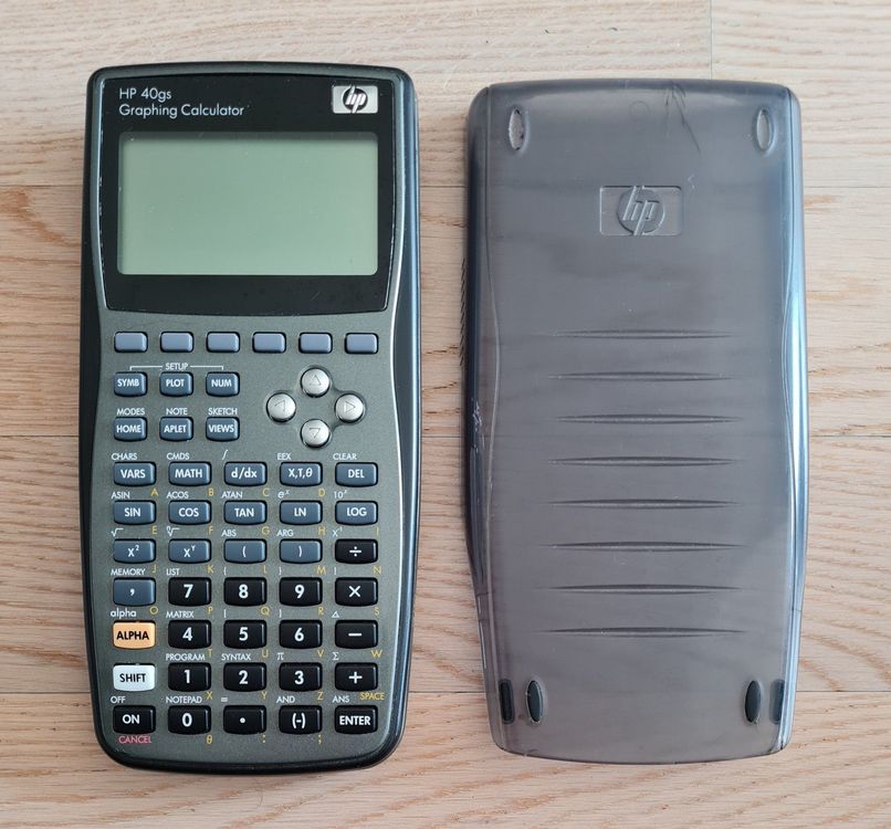 Original HP 40gs Diagrammerstellung Taschenrechner Acheter sur Ricardo