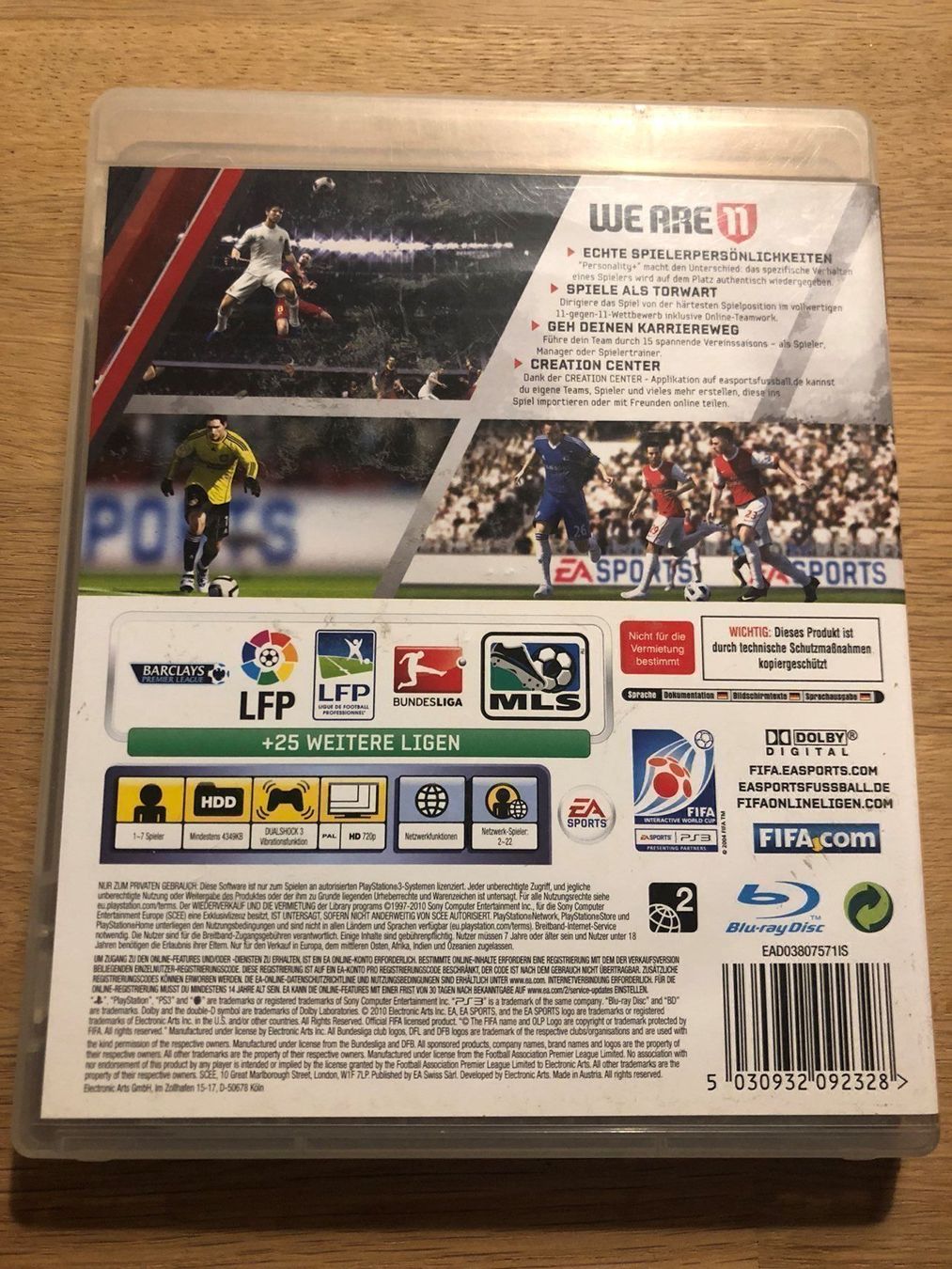 Sony Jeux: FIFA 11 für Sony PS3 – D'occasion à Kestenholz par Inna09 1
