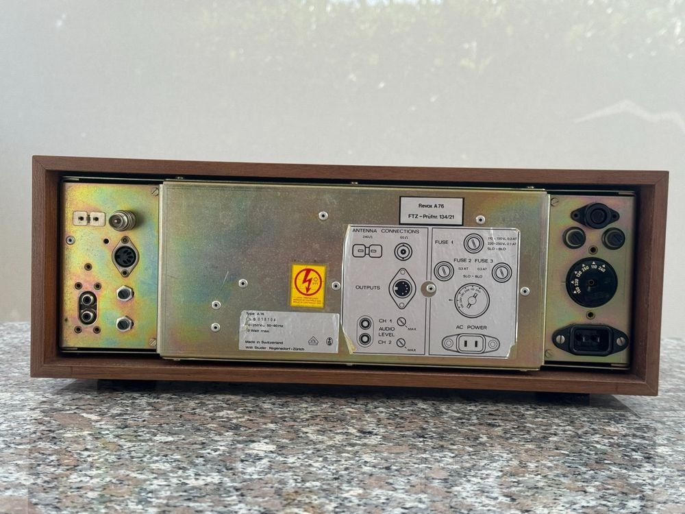 Revox Radios: Revox Tuner A76 – Gebraucht aus Viganello von XTECHSTOREX 4