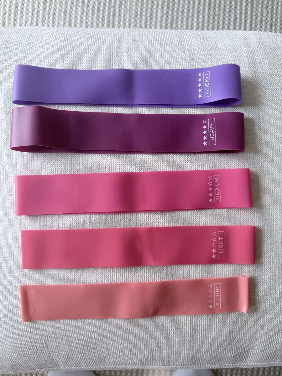 Sonstiges zum Basteln & Handarbeiten: Fitness Gummibänder Set 5 Stk. neu – Neu (gemäss Beschreibung) aus Zürich von arch.jelena 1