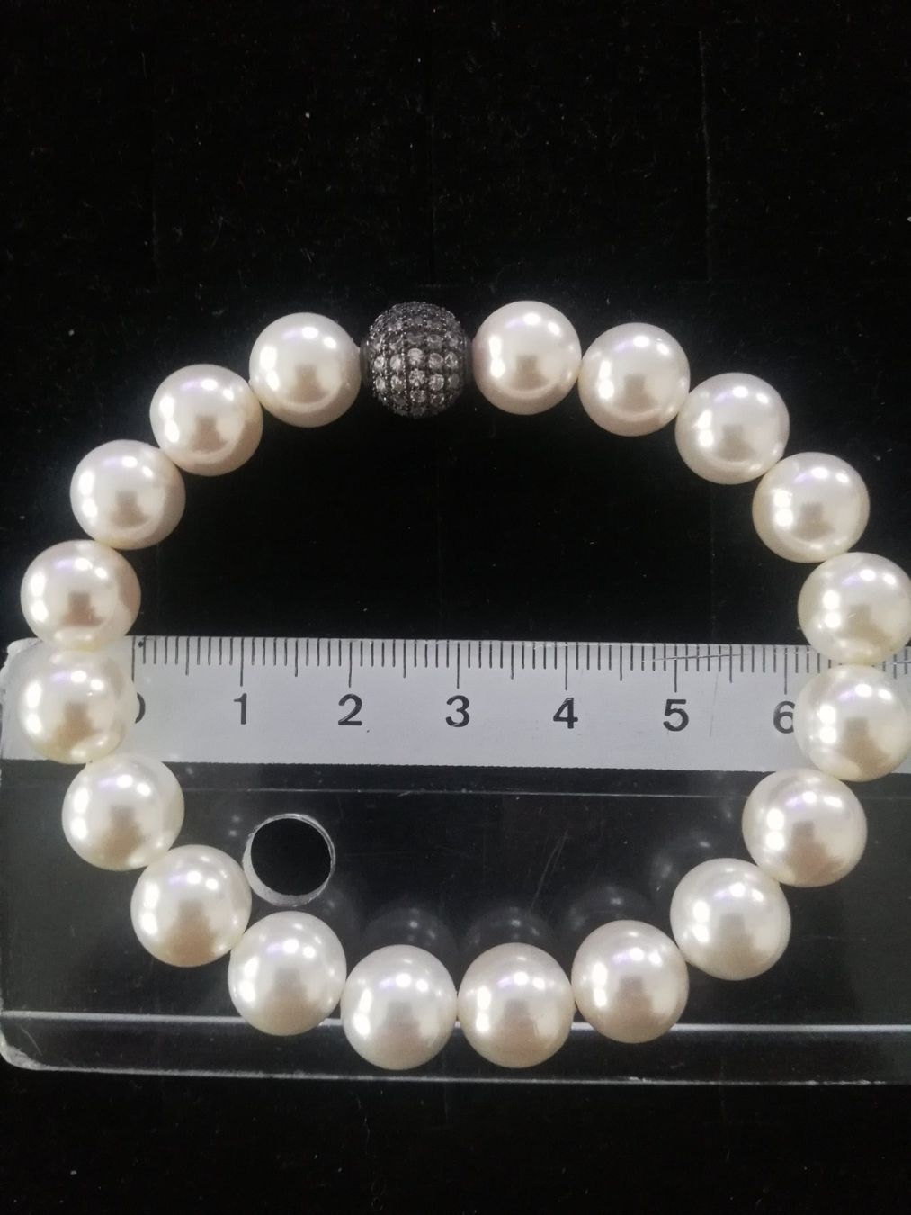 Armbänder & -reifen: SÜSSWASSER PERLEN ARMBAND mit Haematit Stein – Neu (gemäss Beschreibung) aus Steinhausen von ellako 2