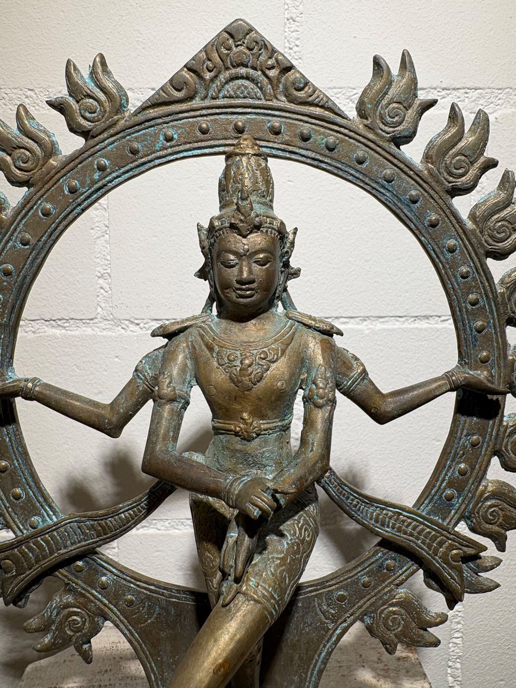 Skulpturen & Statuen: Shiva Messing 29 cm (a) – Gebraucht aus Lenggenwil von Unique_ 1