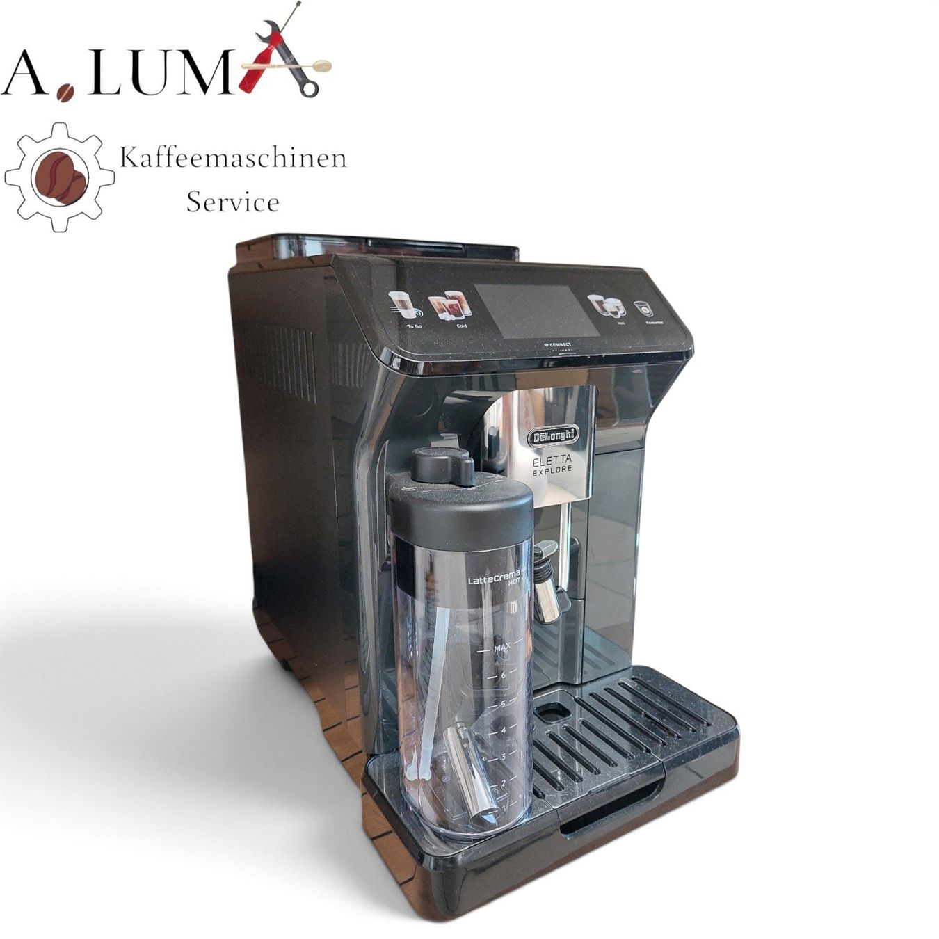 De'Longhi Kaffeemaschinen & Espressomaschinen: DeLonghi Eletta Explore – Neu (gemäss Beschreibung) aus Gränichen von Luma.KaffeeMaschinen 1