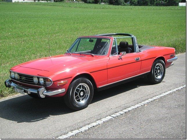 Triumph Automobili: Triumph Stag 1975  V8 – Usato da Oensingen venduto da frasol