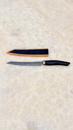 Nesmuk Exklusiv Slicer Volldamast Grenadill, wie neu
