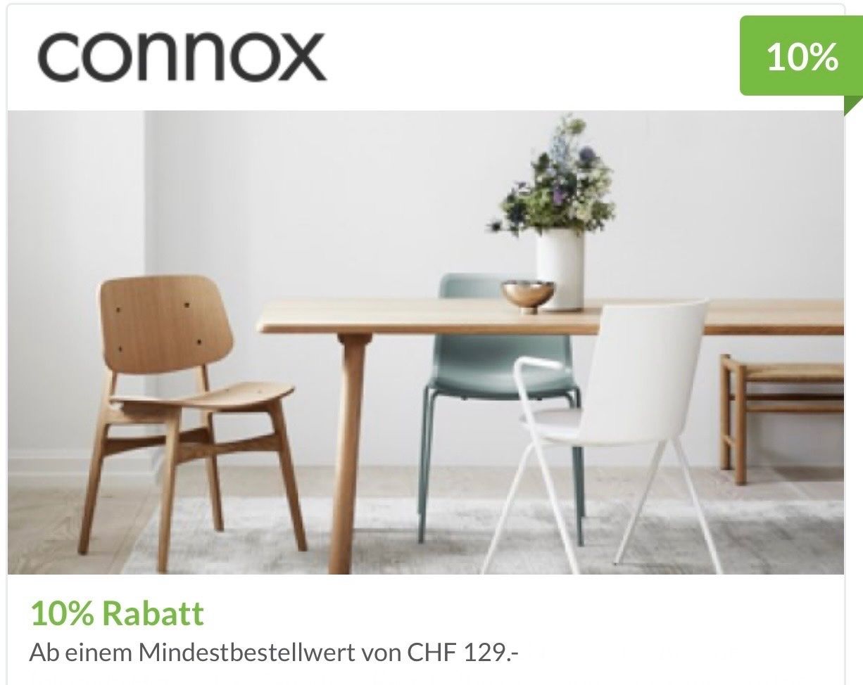 Buoni: Connox 10% Rabatt Gutschein – Nuovo e nell'imballaggio originale da Zürich venduto da Marcel_2202