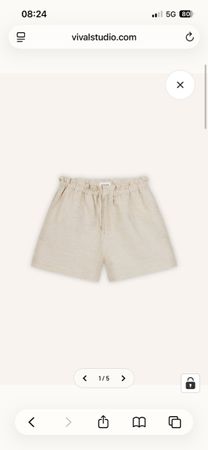 VIVAL Studio Shorts Linn (Oatmeal) - Gr. M
